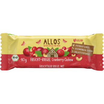 Frucht-Riegel Cranberry Cashew